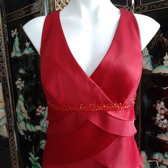 Alex Social Dress with Embellished Bodice - Picture 2 of 5